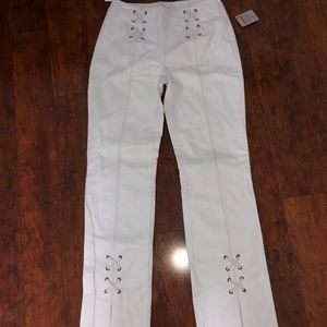 NWT Wilsons Leather Lace-Up pants